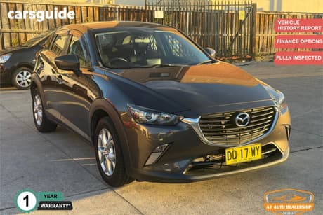 Grey 2016 Mazda CX-3 Wagon Maxx (Fwd)