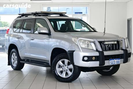 Silver 2012 Toyota Landcruiser Prado Wagon Gxl (4X4)