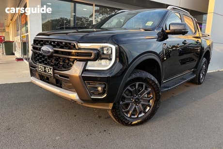 Black 2025 Ford Ranger Double Cab Pick Up Wildtrak 3.0 (4X4)