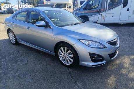 Blue 2012 Mazda 6 Sedan Touring