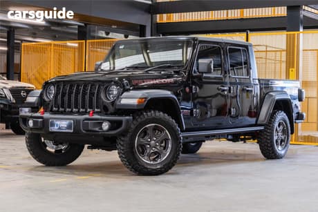 Black 2023 Jeep Gladiator Dual Cab Utility Rubicon (4X4)