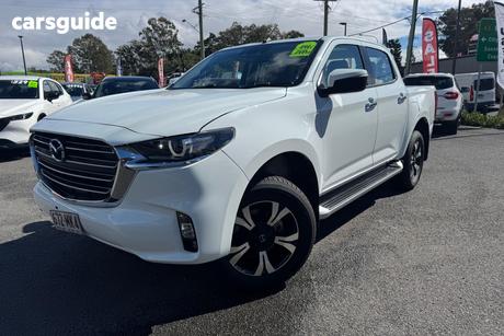 White 2024 Mazda BT-50 Dual Cab Pick-up Xtr (4X4)