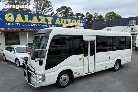White 2018 Toyota Coaster OtherCar