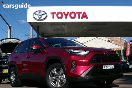 Red 2025 Toyota RAV4 Wagon Gx (2Wd) Hybrid
