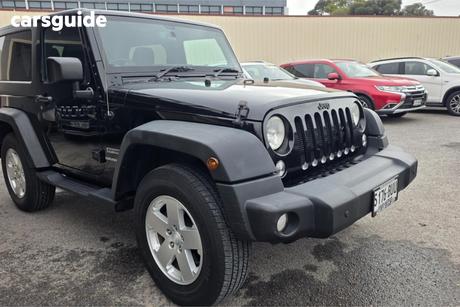 Black 2017 Jeep Wrangler Softtop Sport (4X4)