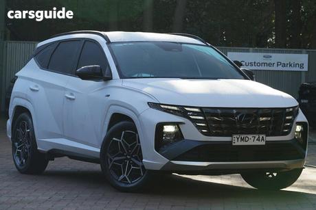 White 2022 Hyundai Tucson Wagon (Fwd)