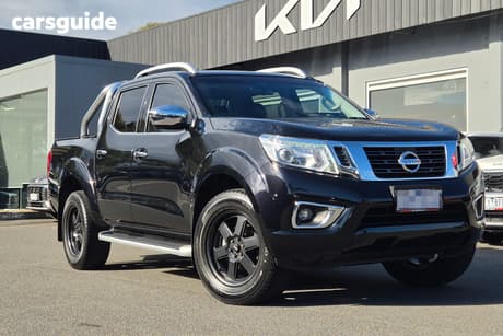 Black 2015 Nissan Navara Dual Cab Utility St-X