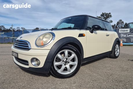 White 2008 Mini Hatch Hatch COOPER F