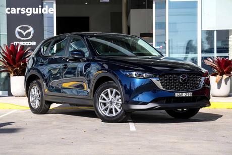 Blue 2025 Mazda CX-5 Wagon G20 Maxx (Fwd)