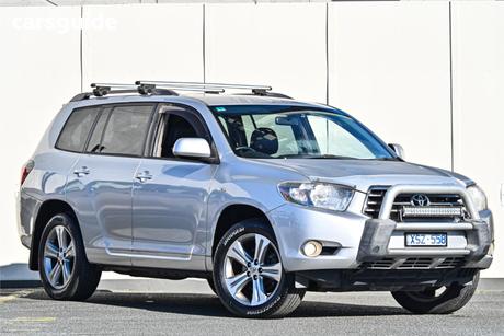 Silver 2009 Toyota Kluger Wagon Kx-S (4X4)