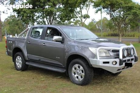 Grey 2013 Holden Colorado Crew Cab Pickup Ltz (4X4)