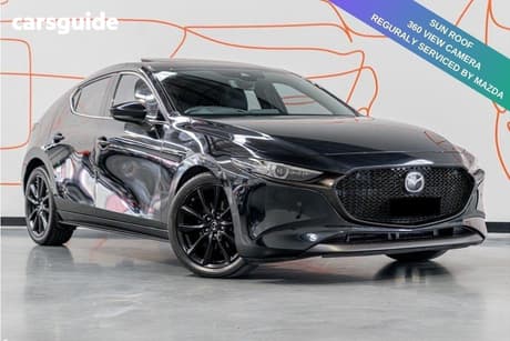 Black 2019 Mazda 3 Hatchback G25 Astina