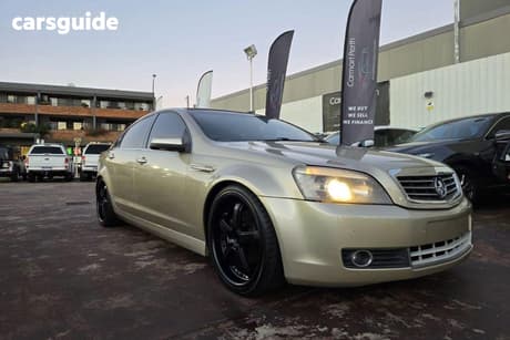 Beige 2007 Holden Caprice Sedan