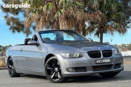 Grey 2008 BMW 3 Convertible 35I E93