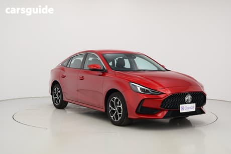 Red 2024 MG MG5 Sedan Vibe
