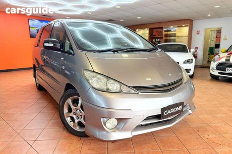Silver 2004 Toyota Estima SUV AERAS