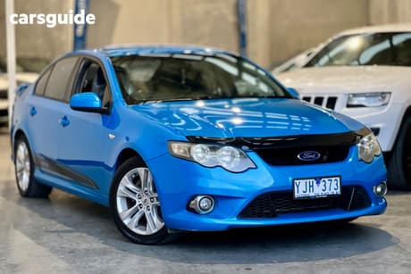 Blue 2009 Ford Falcon Sedan Xr6