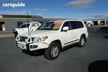 White 2012 Toyota Landcruiser Wagon Sahara (4X4)