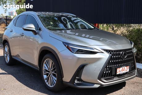 Grey 2024 Lexus NX350H Wagon Sports Luxury + Ep1 Hybrid Awd