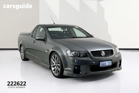 Grey 2011 Holden Commodore Utility Ss-V