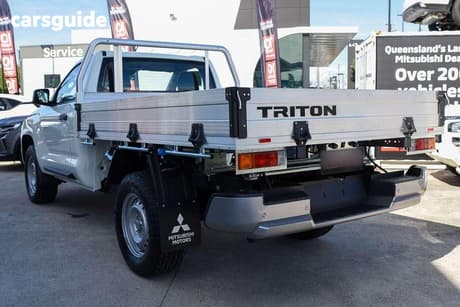 White 2026 Mitsubishi Triton Cab Chassis Glx (4X2)