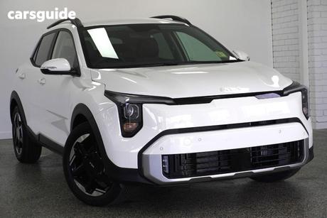 White 2026 Kia Stonic Wagon Sport Mhev