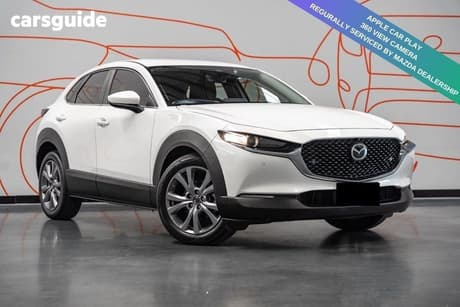 White 2021 Mazda CX-30 Wagon G20 Evolve (Fwd)