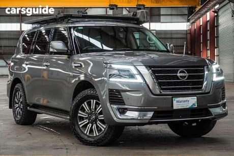 Grey 2022 Nissan Patrol Wagon Ti-L (4X4)