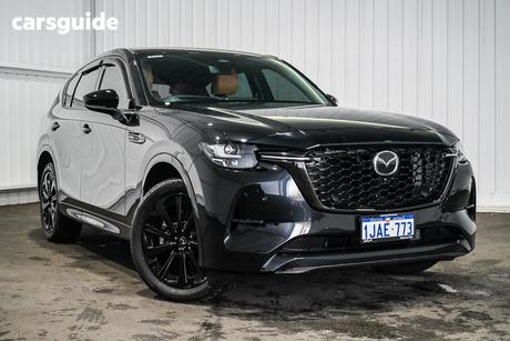 Black 2025 Mazda CX-60 Wagon D50E Azami Hybrid