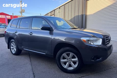 Grey 2009 Toyota Kluger Wagon Kx-R (Fwd) 7 Seat