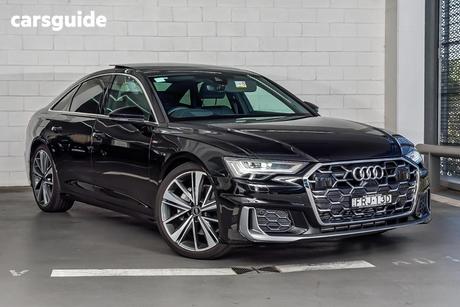 Black 2024 Audi A6 Sedan 45 Tfsi Quattro S Line