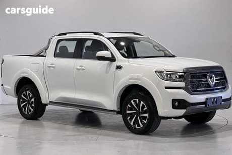 White 2026 GWM Cannon Dual Cab Utility Premium (4X4)