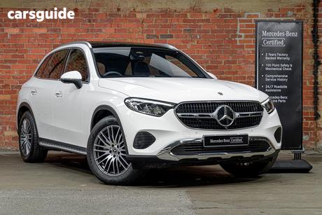 White 2025 Mercedes-Benz GLC200 Wagon 4Matic