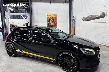 Black 2017 Mercedes-Benz A180 Hatchback