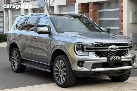 Silver 2026 Ford Everest Wagon Platinum (4Wd)