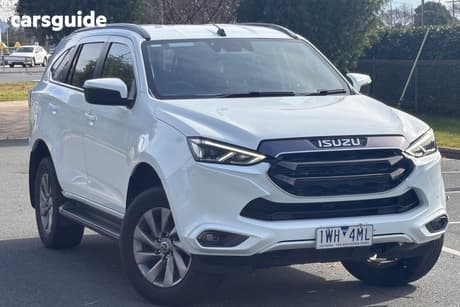 White 2023 Isuzu MU-X Wagon Ls-U (4X4)