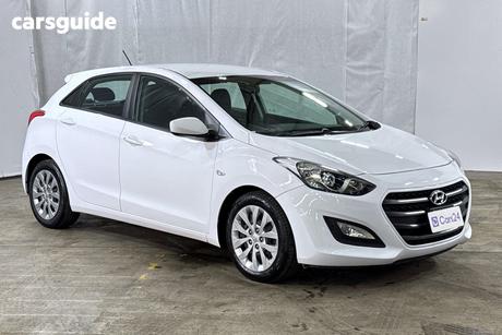 White 2016 Hyundai I30 Hatchback Active
