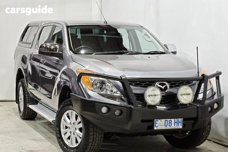 Grey 2011 Mazda BT-50 Dual Cab Utility Xtr (4X4)