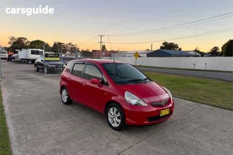 Red 2005 Honda Jazz Hatchback Vti