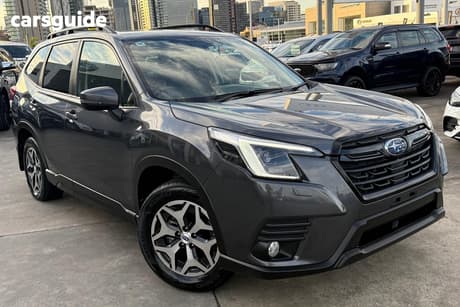 Grey 2023 Subaru Forester Wagon 2.5I (Awd)