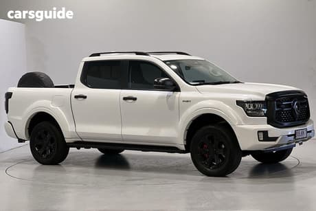 White 2025 GWM Cannon Alpha Dual Cab Utility Ultra Phev (4X4)