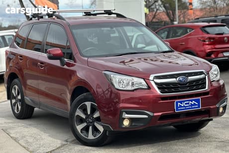 Red 2017 Subaru Forester Wagon 2.5I-L