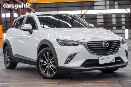 White 2017 Mazda CX-3 Wagon S Touring (Awd)