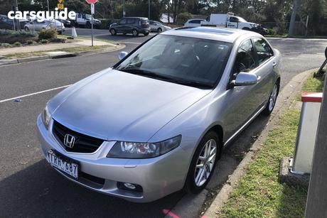 Silver 2005 Honda Accord Euro Sedan