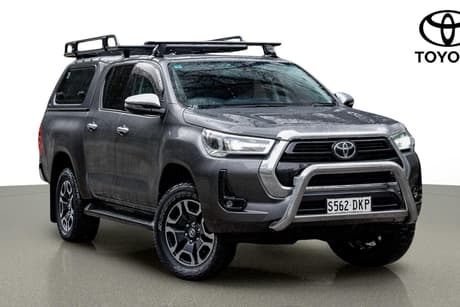 Grey 2021 Toyota Hilux Double Cab Pick Up Sr5 (4X4)
