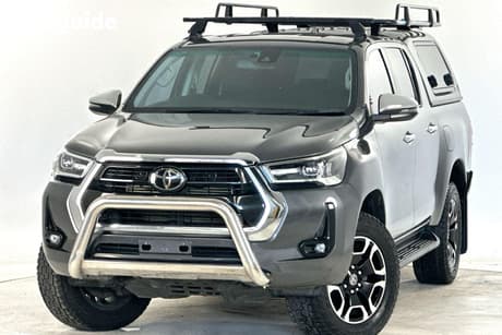 Grey 2021 Toyota Hilux Double Cab Pick Up Sr5 (4X4)