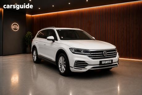 White 2021 Volkswagen Touareg Wagon 170Tdi