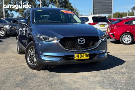 Blue 2018 Mazda CX-5 Wagon Maxx Sport (4X2)