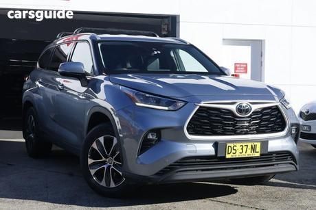 Blue 2021 Toyota Kluger Wagon Gxl Awd