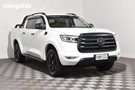 White 2023 GWM UTE Dual Cab Utility Cannon Vanta (4X4)